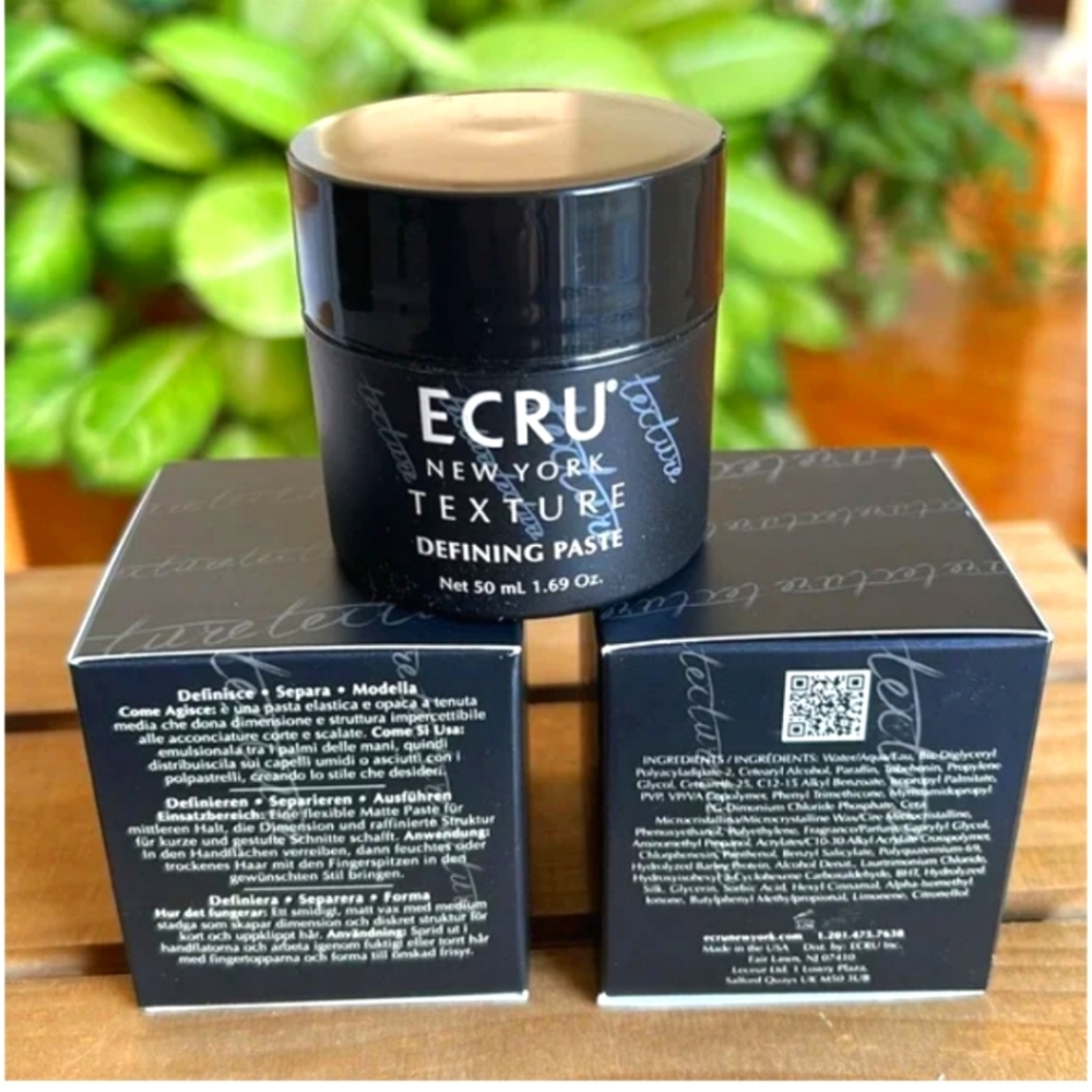 ECRU New York Texture Defining Paste for hairstyle 2 for $25